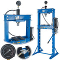 20 Ton Air/Hydraulic Shop Press with Gauge