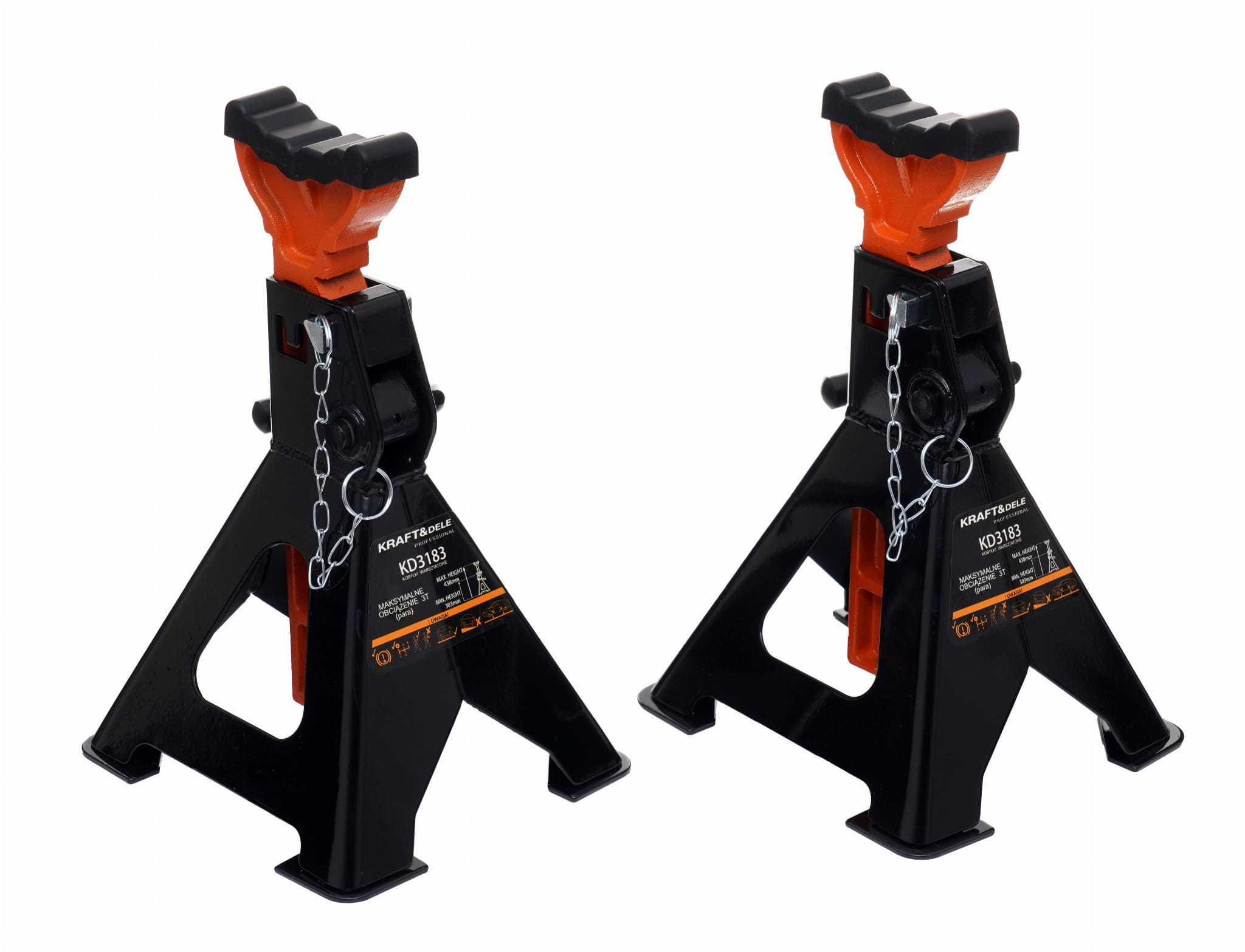 CAR JACK STANDS 3T 303-438MM KD3183