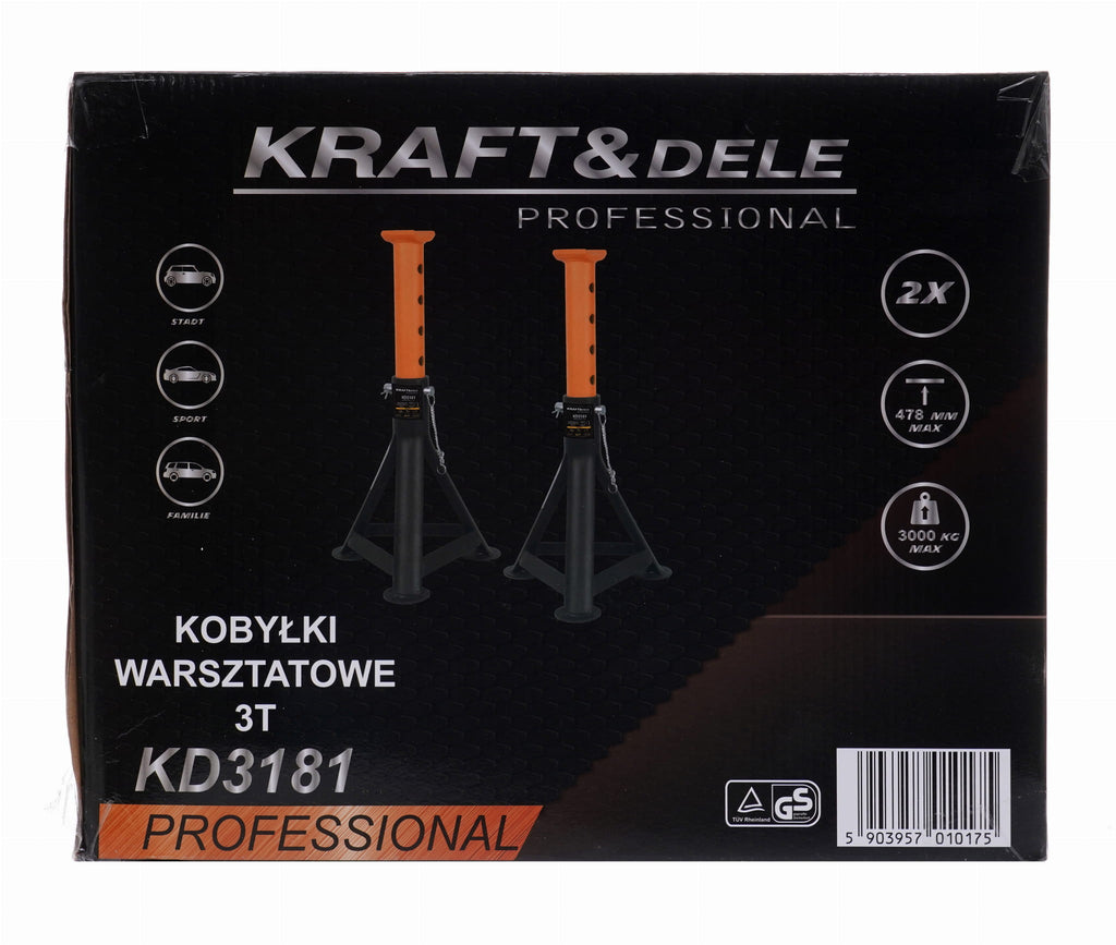 CAR JACK STANDS 3T 310-478 MM KD3181