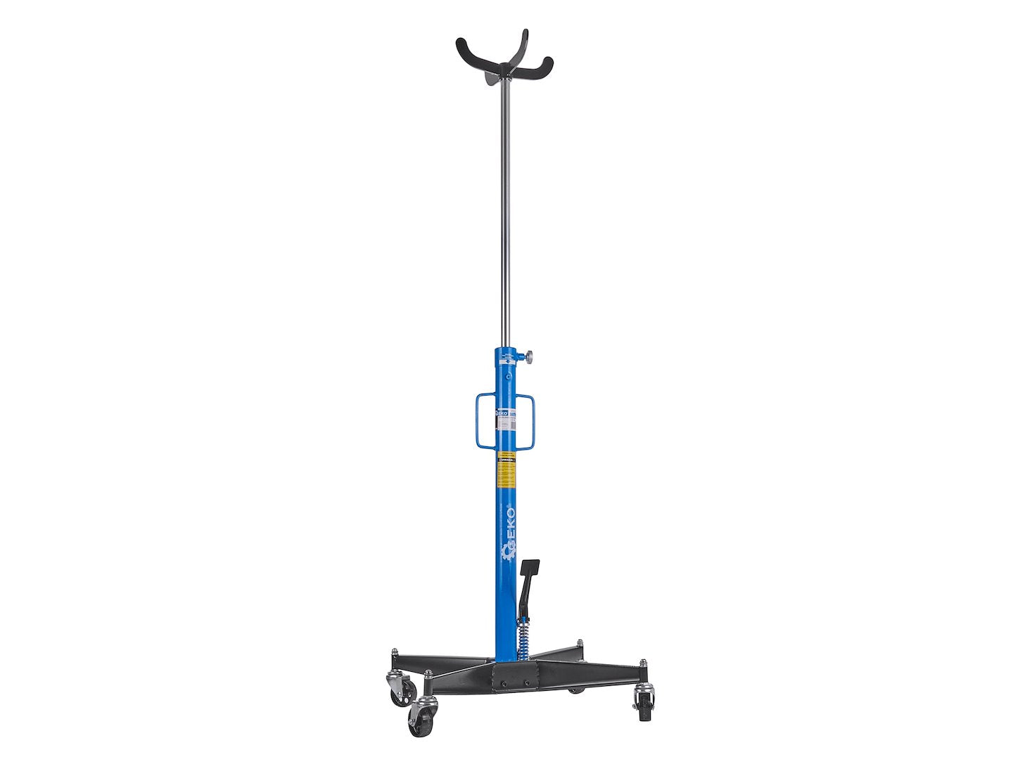 GEKO 500kg Vertical Hydraulic Transmission Gearbox Jack with Foot Pump