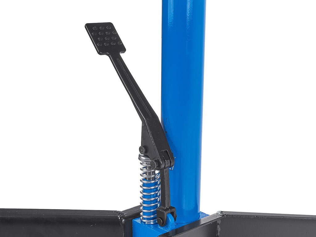GEKO 500kg Vertical Hydraulic Transmission Gearbox Jack with Foot Pump