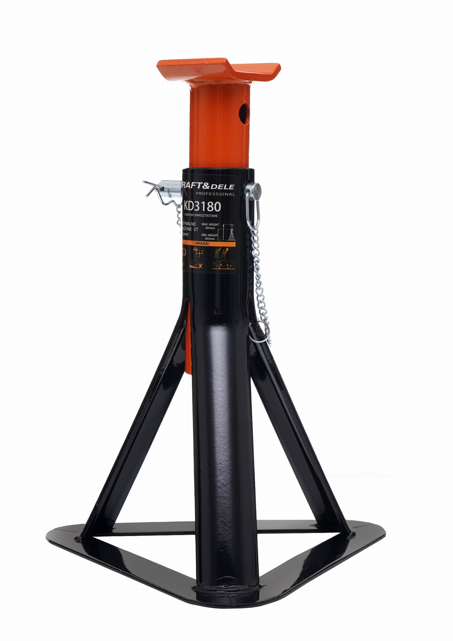 CAR JACK STANDS 2T 265-365MM KD3180