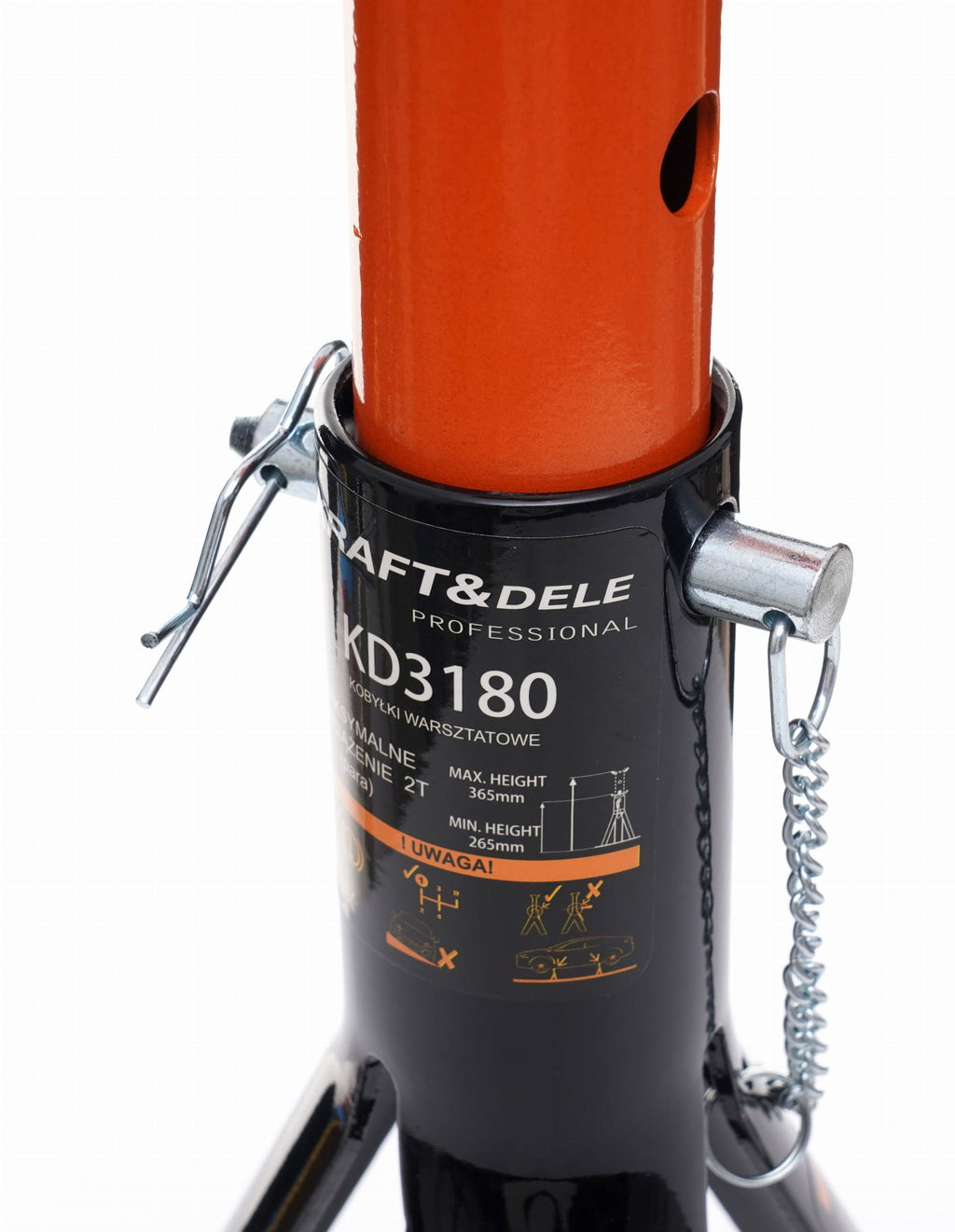CAR JACK STANDS 2T 265-365MM KD3180