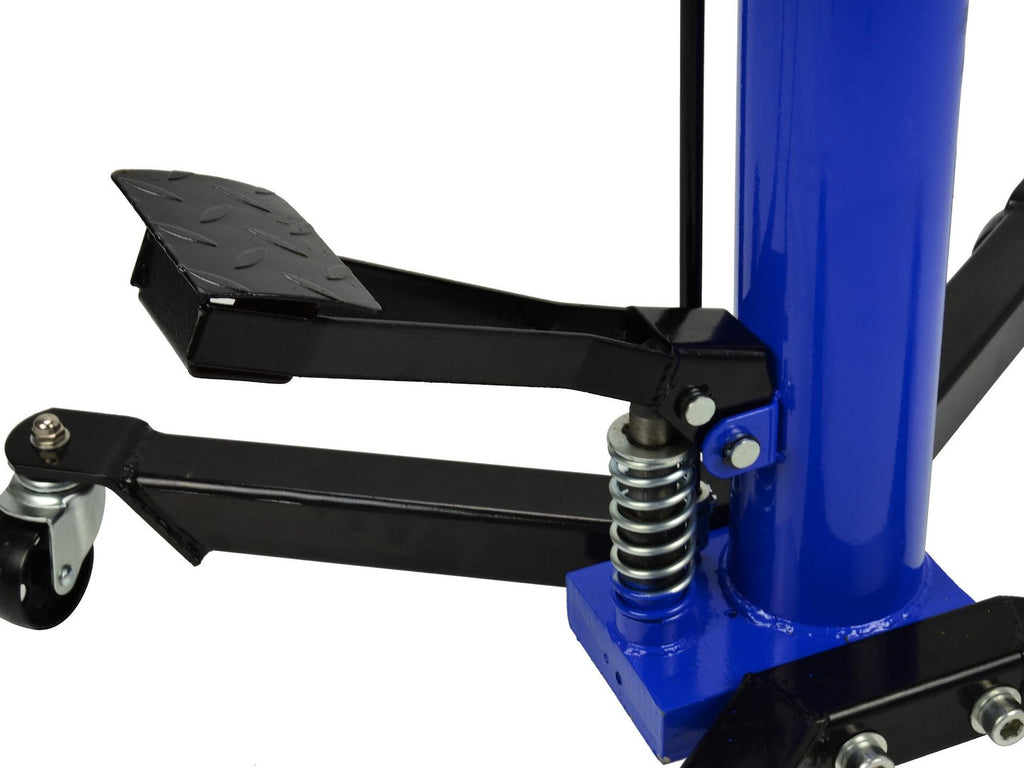 500 kg 2-Stage Hydraulic Transmission Jack with Foot Pump