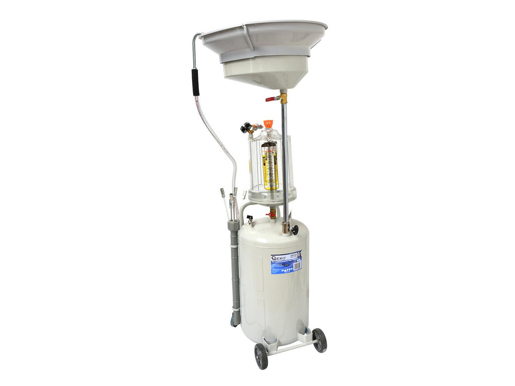 GEKO Premium 80L Suction Oil Drainer with Chamber