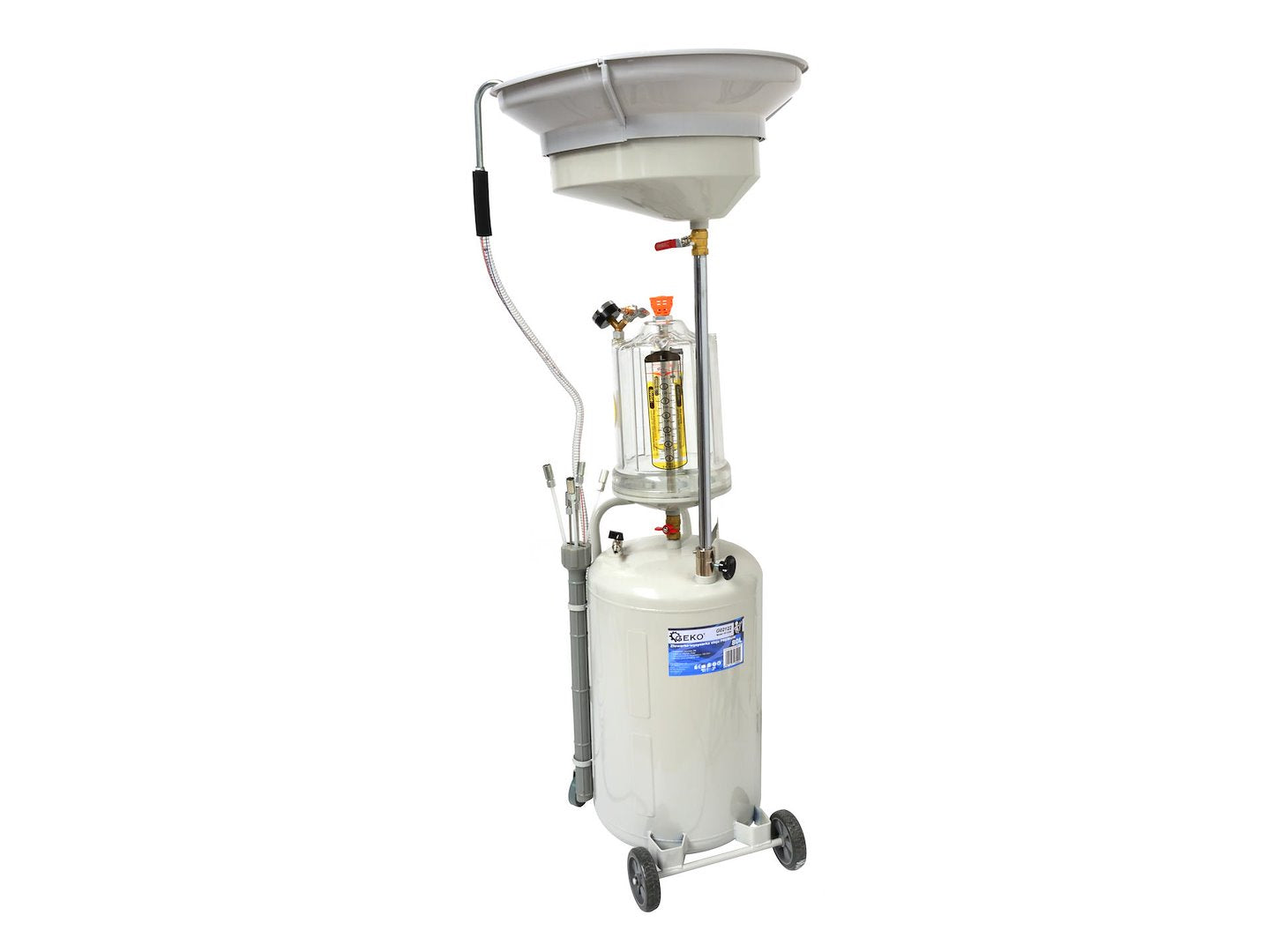 GEKO Premium 80L Suction Oil Drainer with Chamber