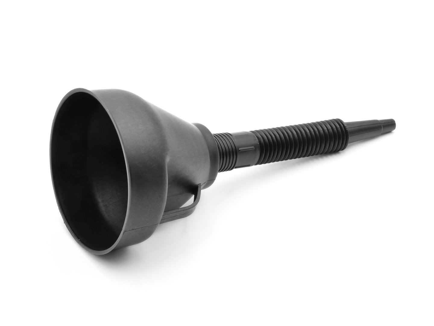 Oil funnel with strainer
