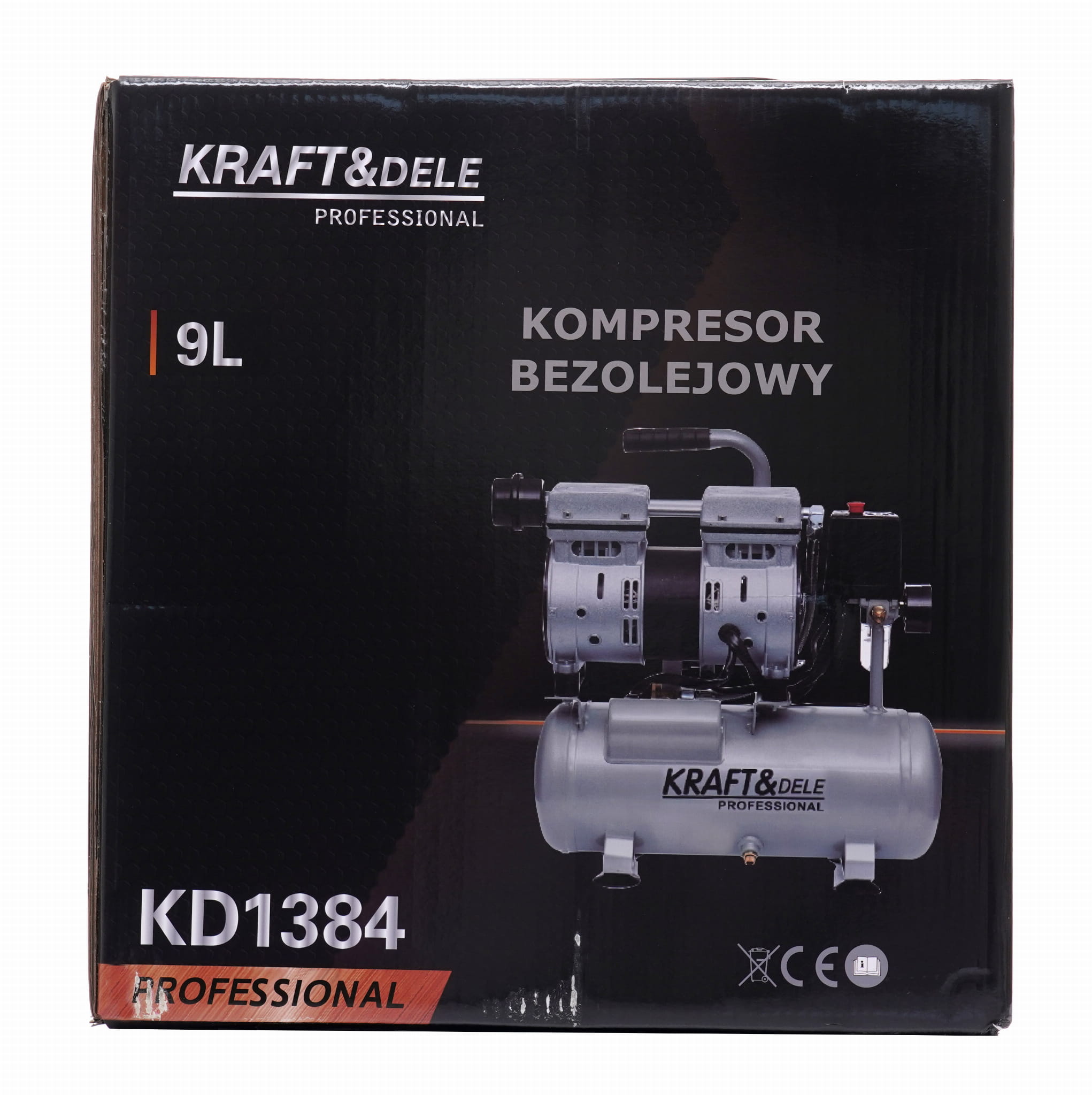 OIL-FREE COMPRESSOR 9L 550W KD1384