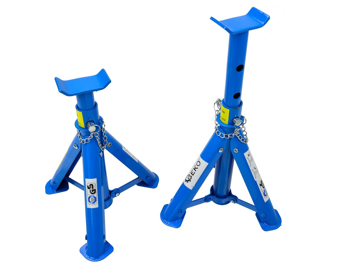 Foldable Axle Stands (Pair) 2 tonne