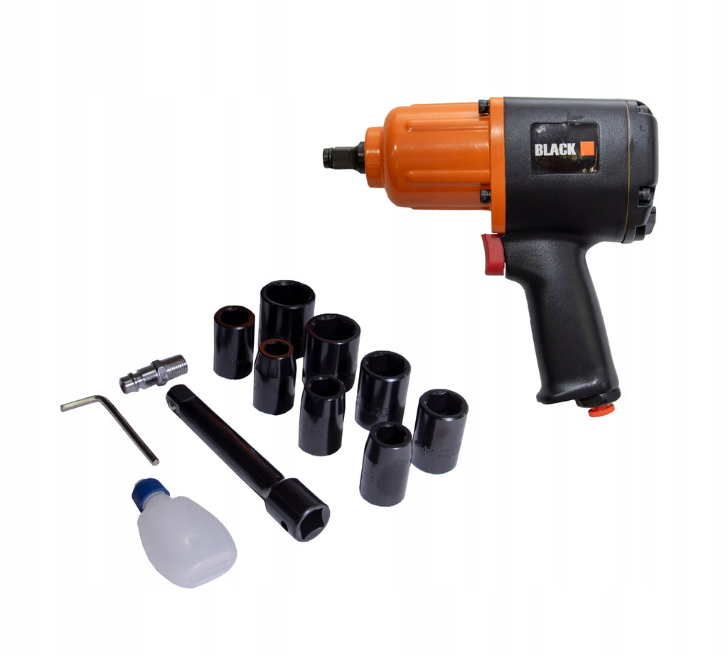 Pneumaatiline löökmutrivõti 1/2" 1600Nm Black