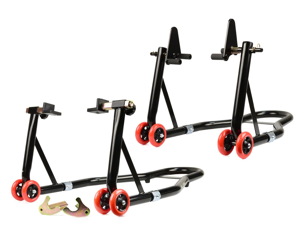 Motorcycle Front and Rear Stand Set