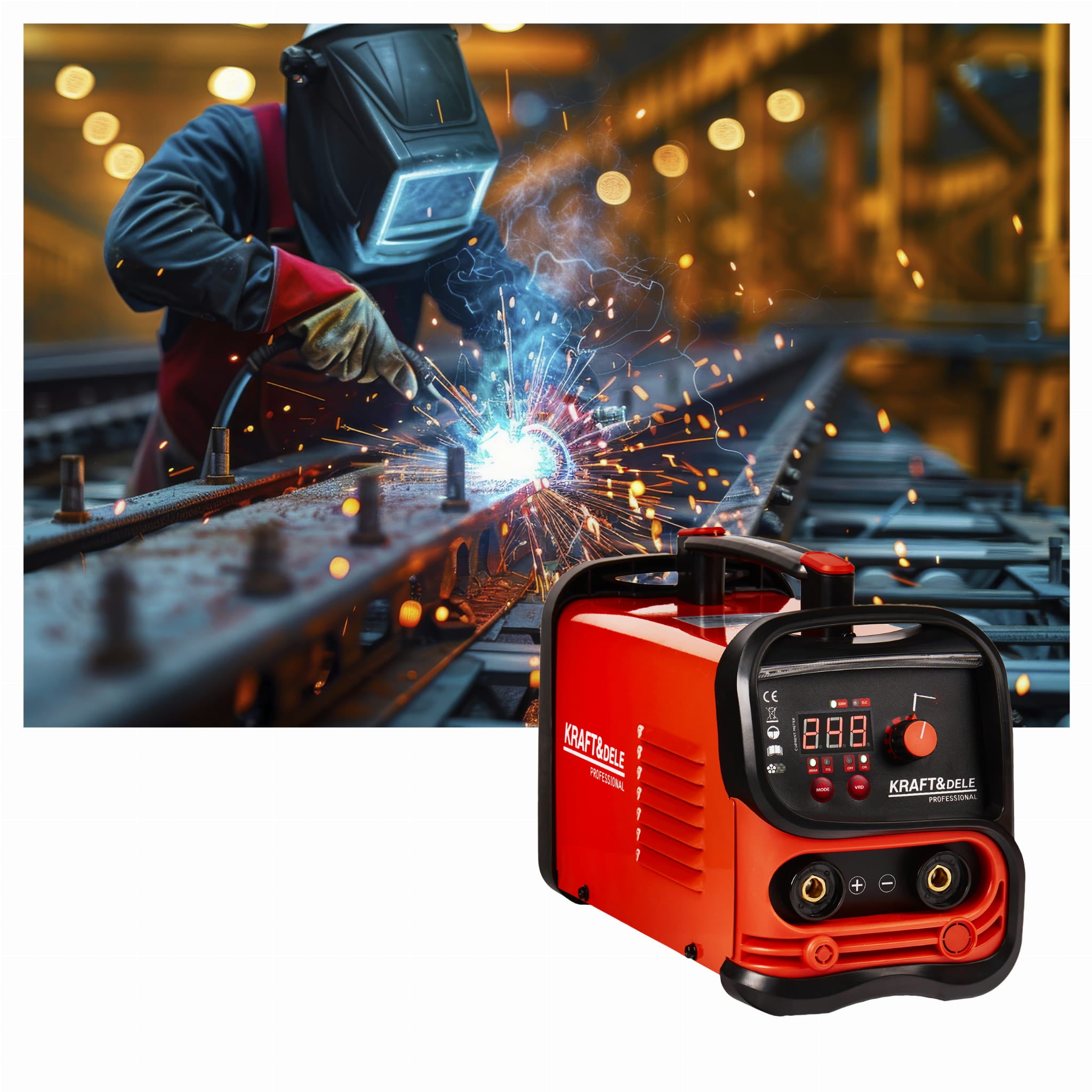 IGBT/MMA/LIFT/TIG 350A WELDER KD1881