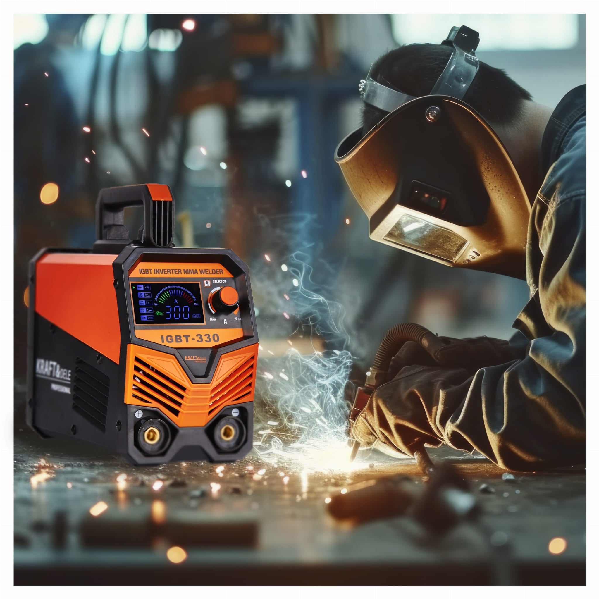 IGBT/MMA/LIFT/TIG 330A WELDER KD1878