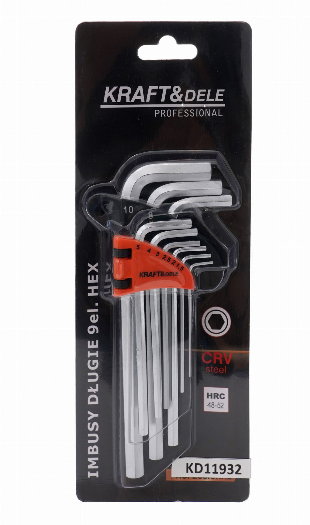 IMBUSY LONG HEX 9PC. KD11932