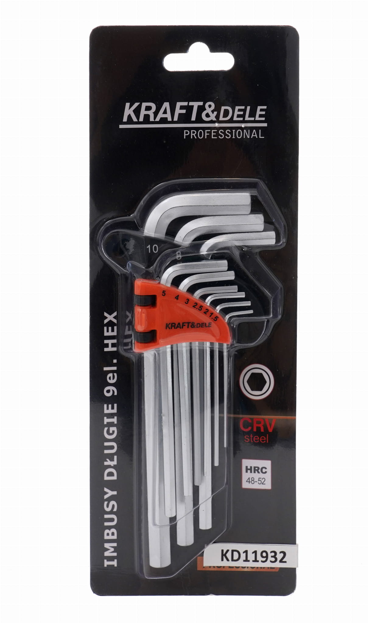 IMBUSY LONG HEX 9PC. KD11932