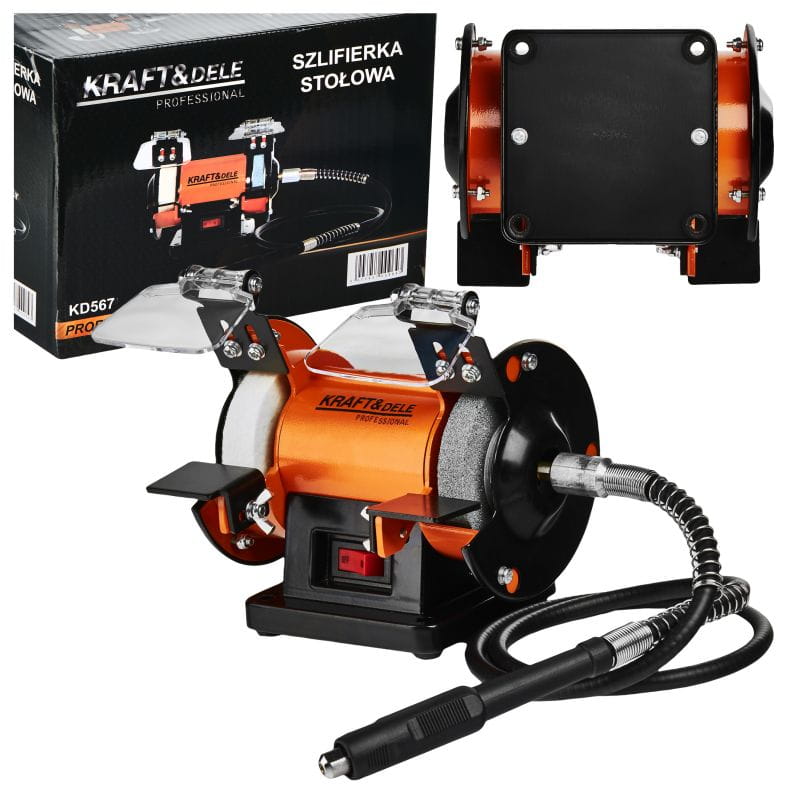 BENCH GRINDER 250W 75x13mm 75x17 mm KD567