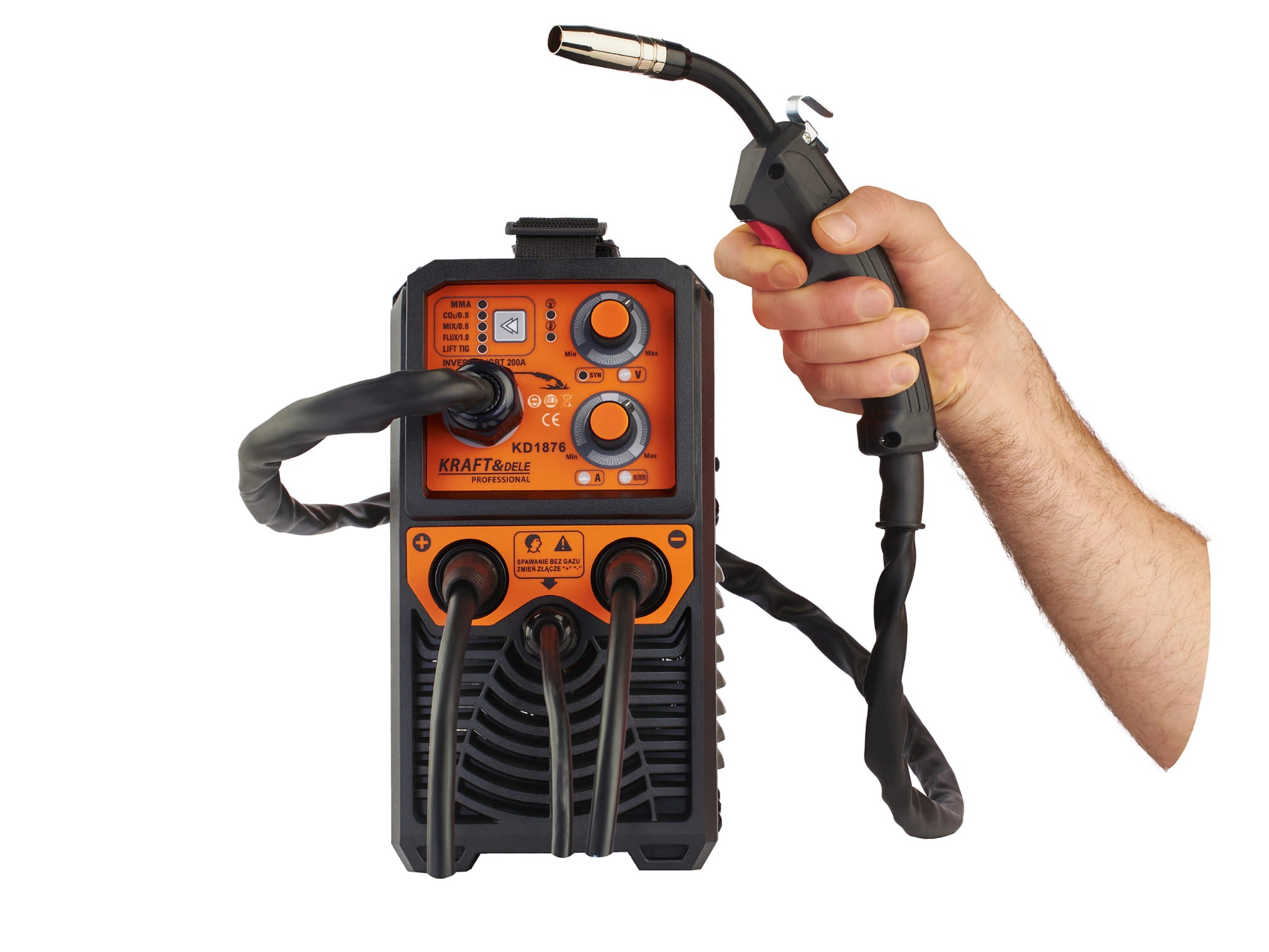 MIG/MAG/MMA/FLUX WELDER KD1876