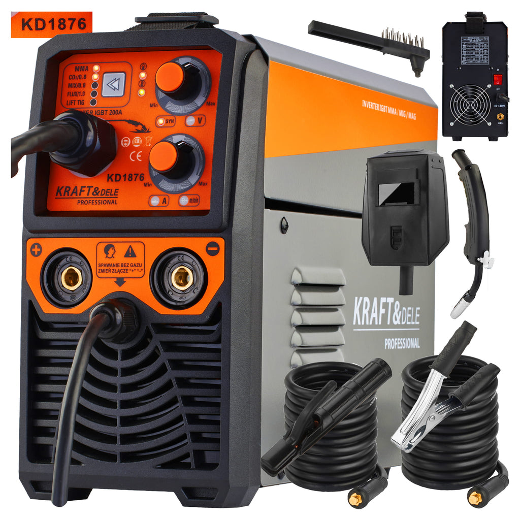 MIG/MAG/MMA/FLUX WELDER KD1876