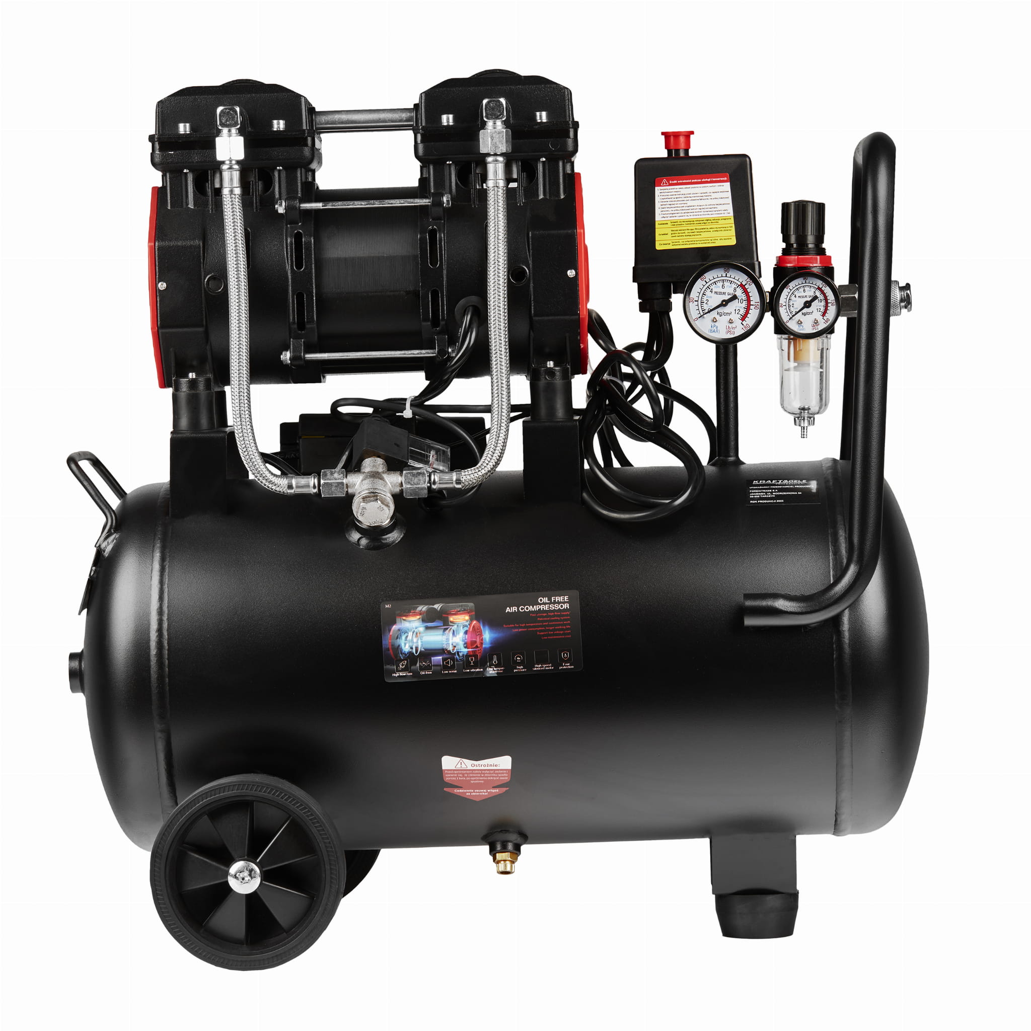 Õlivaba kompressor 24L KD1385