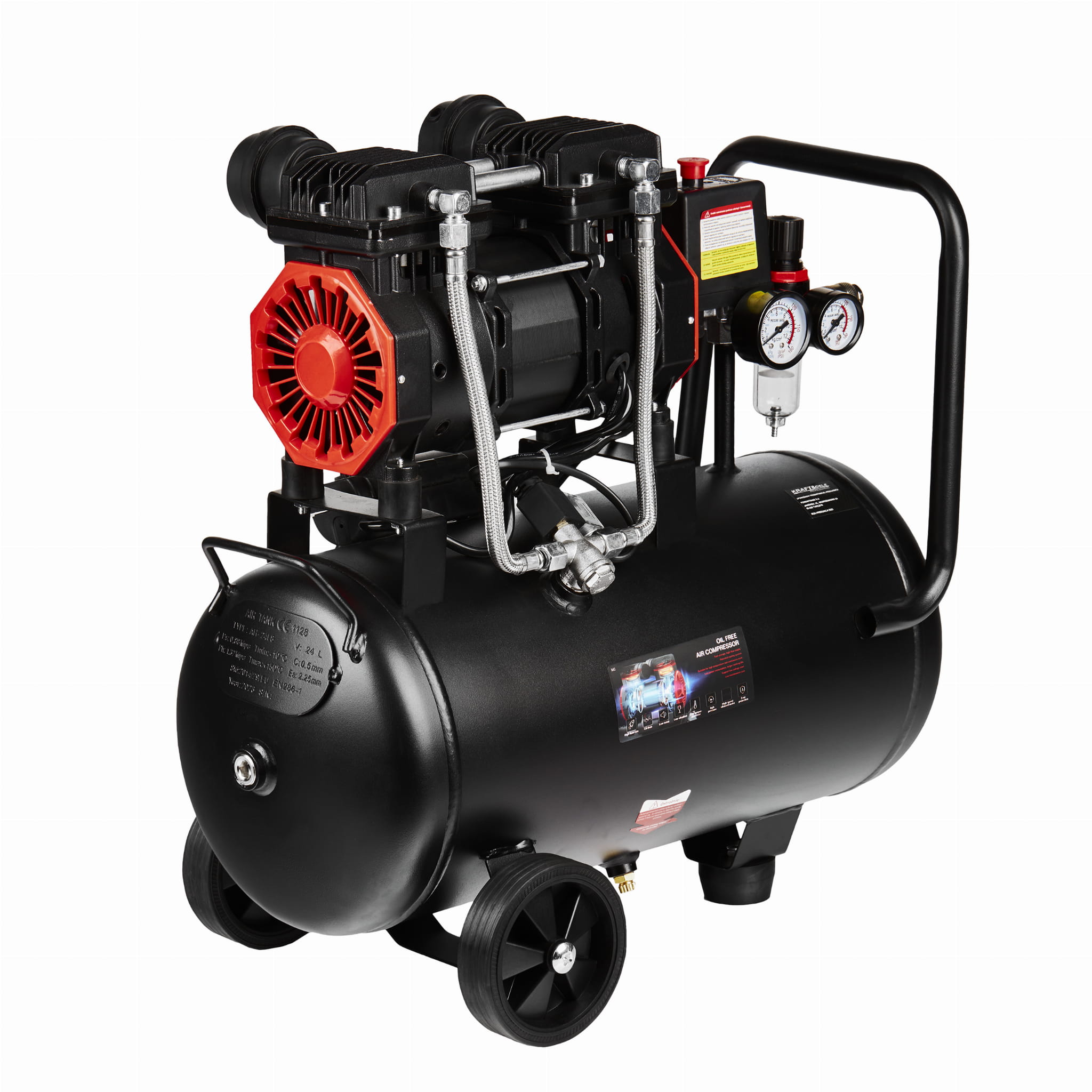 Õlivaba kompressor 24L KD1385