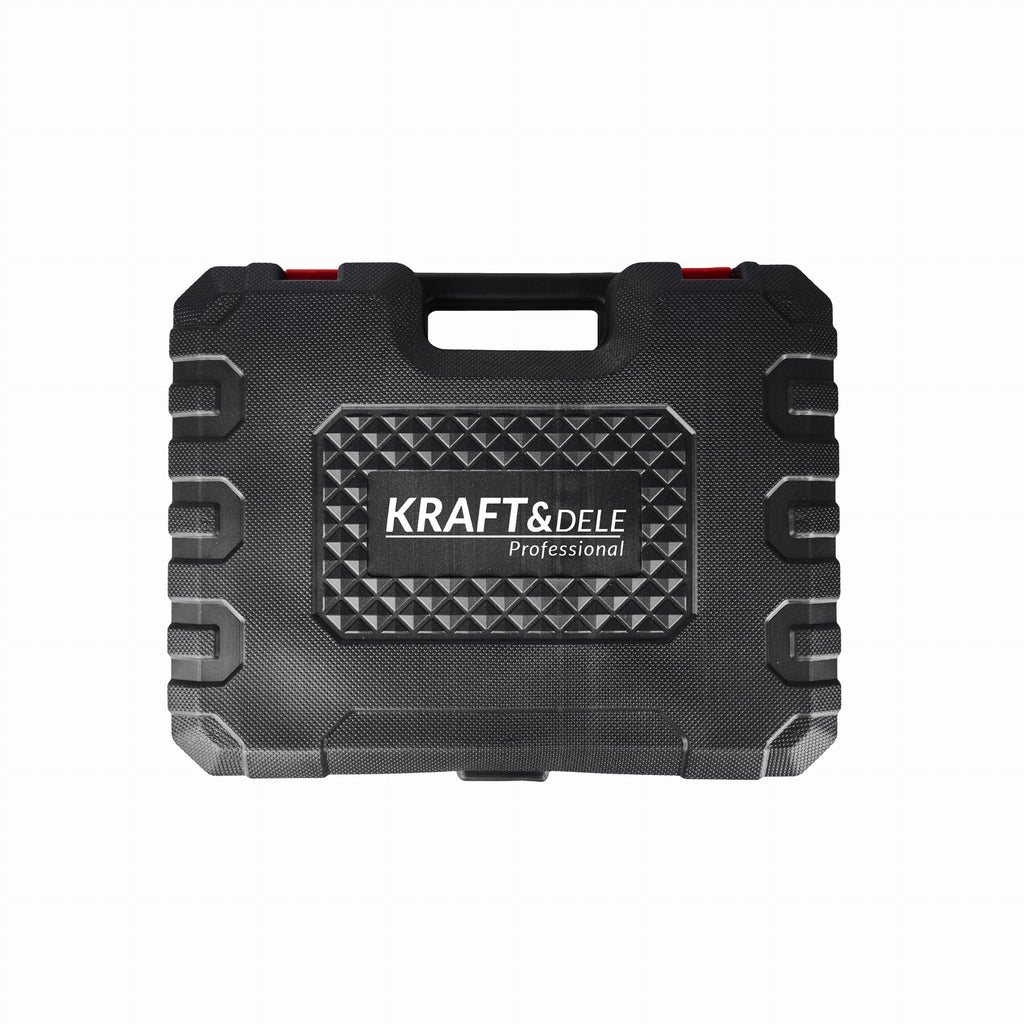 KRAFT&DELE akutrell-kruvikeeraja tarvikutega, 2 × 20 V 2,0 Ah KD3086