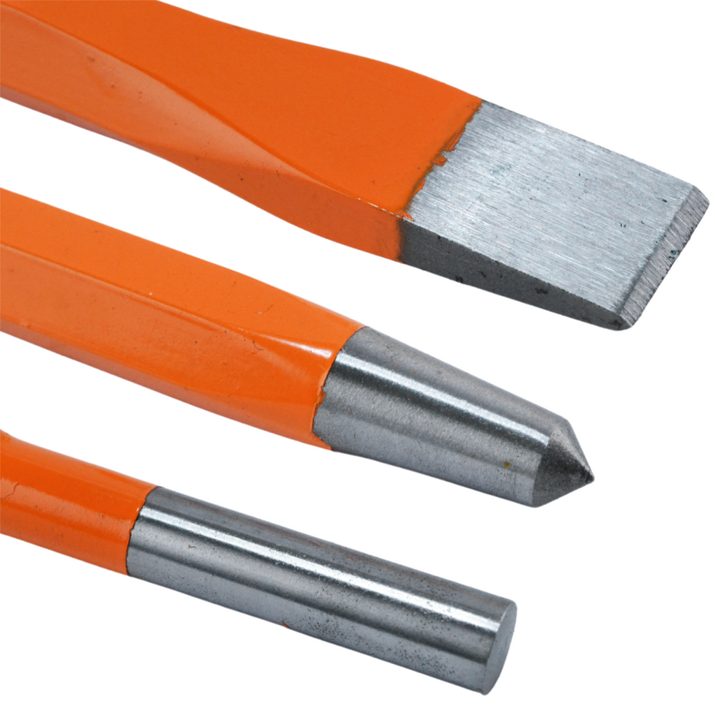 12-Piece Metal Cutting Chisel Punch Set