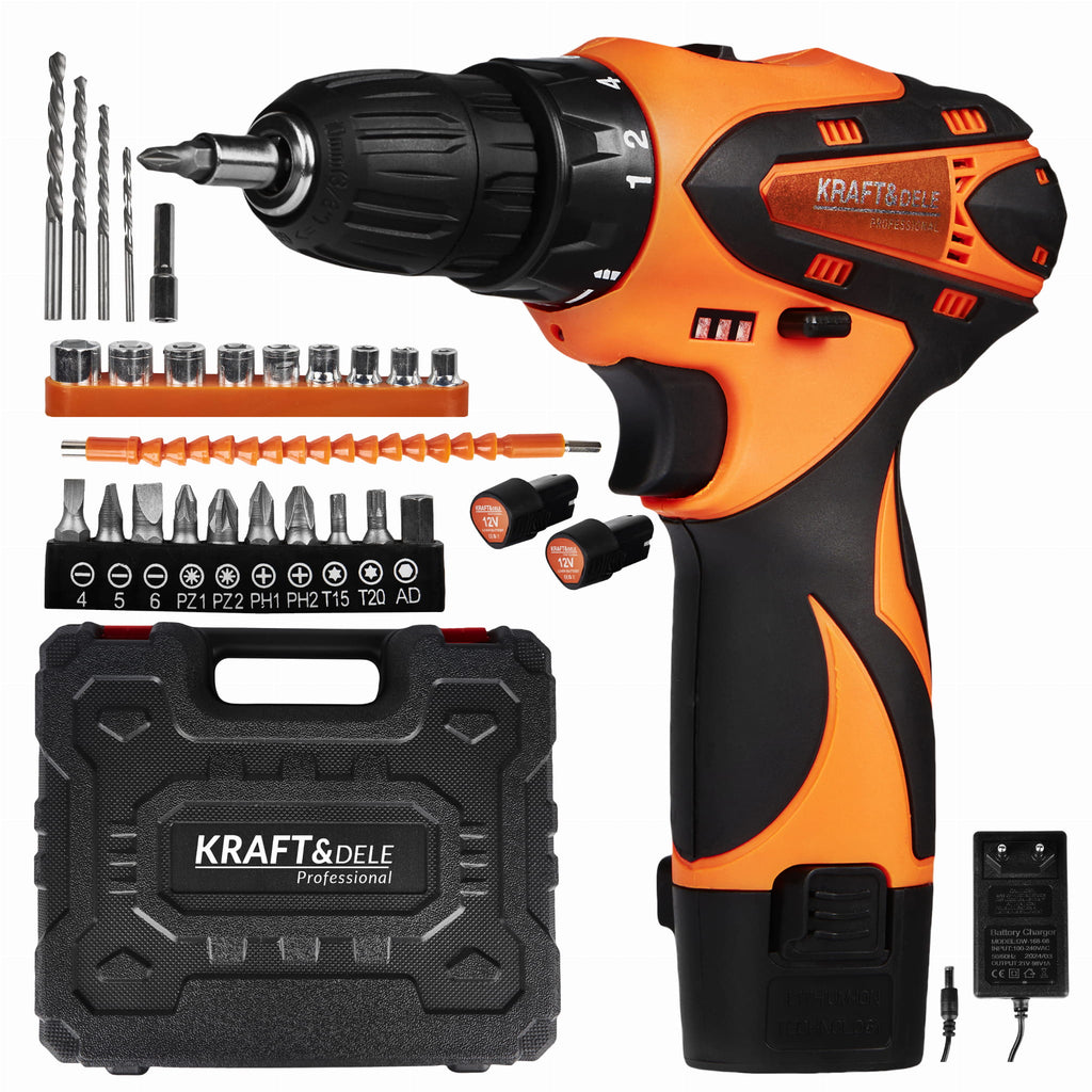 CORDLESS SCREWDRIVER WITH ACCESSORIES 1.5Ah KD3085