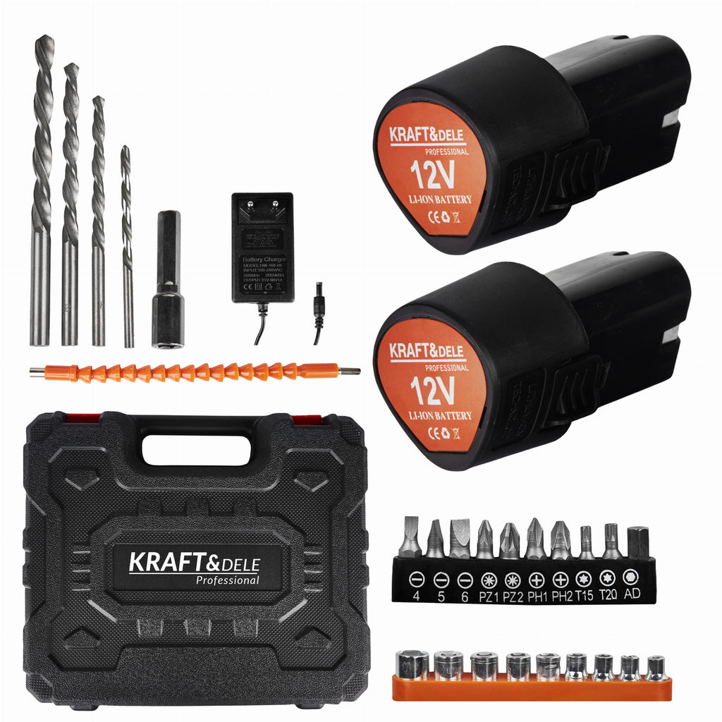 CORDLESS SCREWDRIVER WITH ACCESSORIES 1.5Ah KD3085