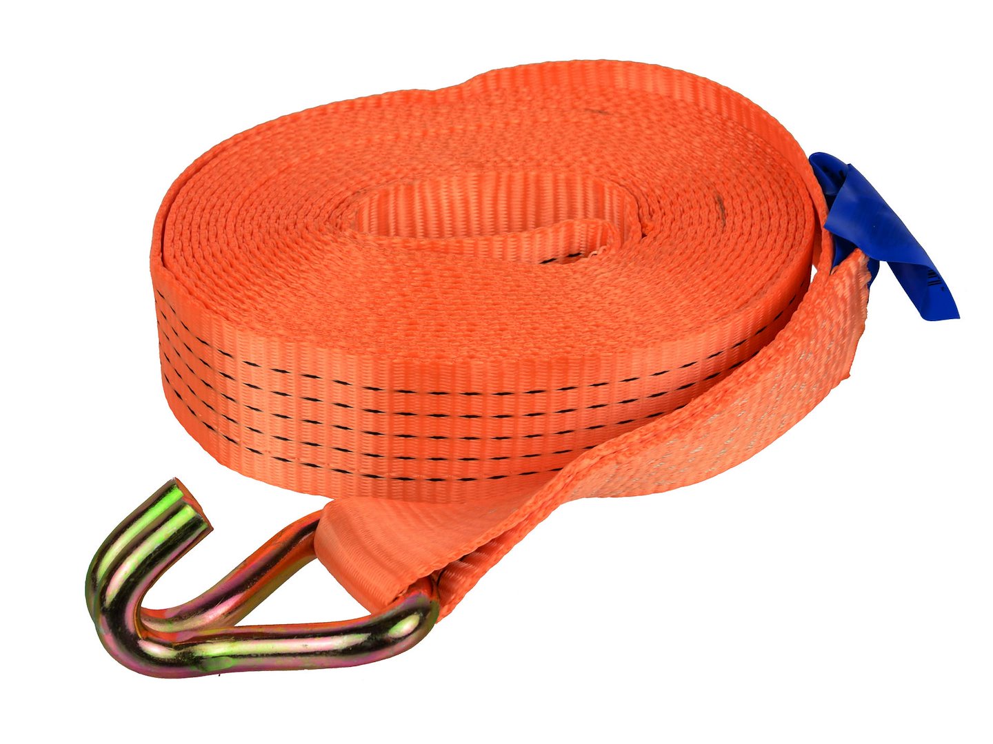 Tie-Down Strap, J-Hook and Loop, 8 m / 5T / 50 mm