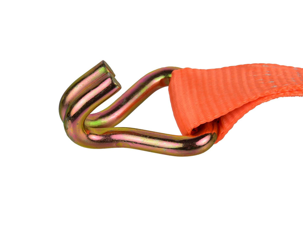 Tie-Down Strap with J-Hook and Loop, 10 m, 5T, 50 mm