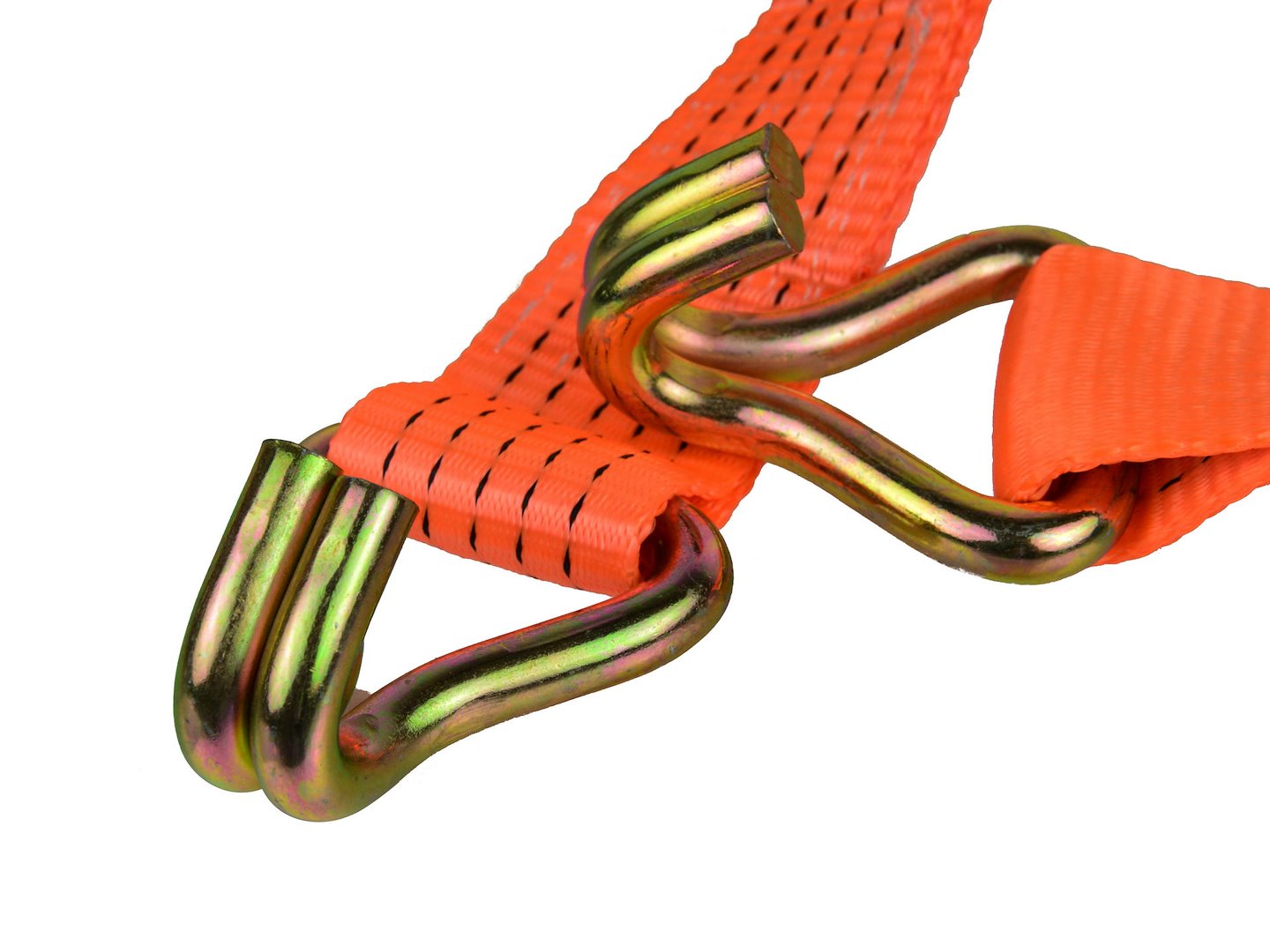 Ratchet Tie-Down Strap with J Hooks 6m/5T/50mm