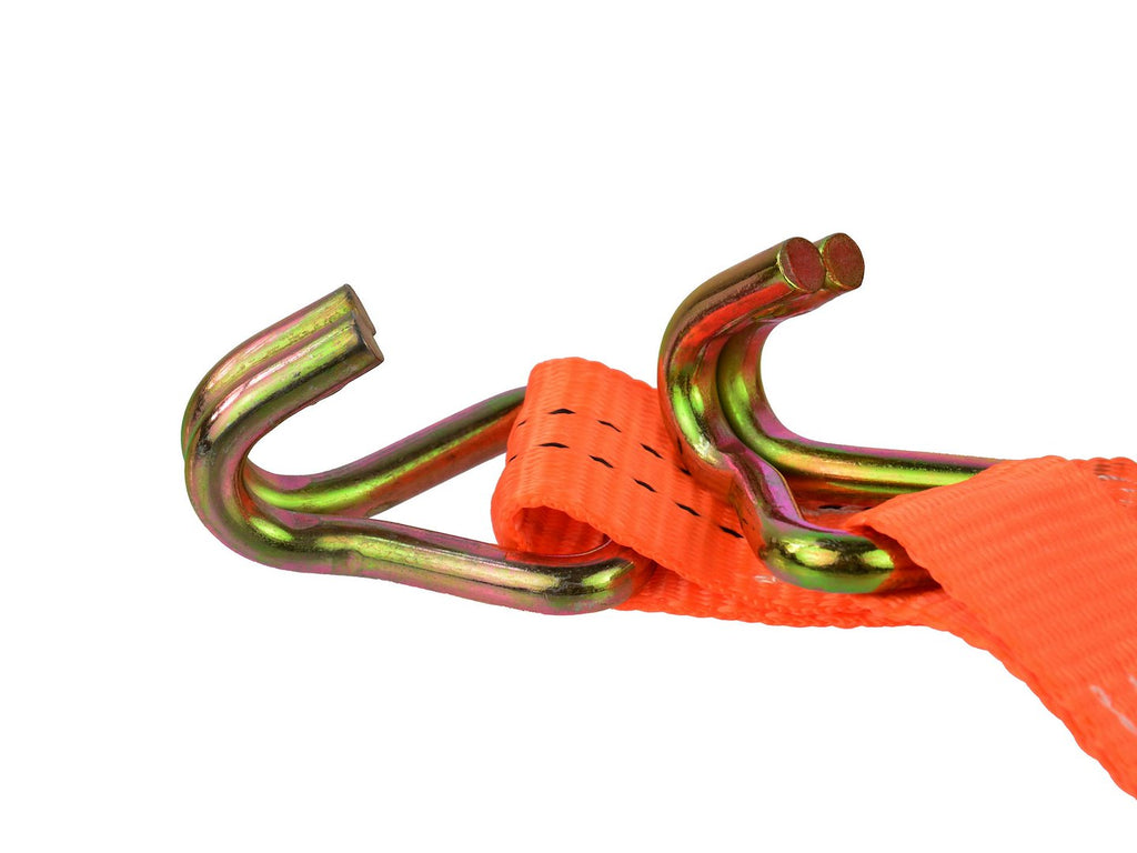 Ratchet Tie-Down Strap with J-Hooks 2 m / 2T / 35 mm