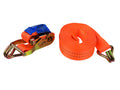 Ratchet Tie-Down Strap with J Hooks 8m/2T/35mm