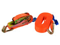 Ratchet Tie-Down Strap with J-Hooks 5 m / 1T / 25 mm