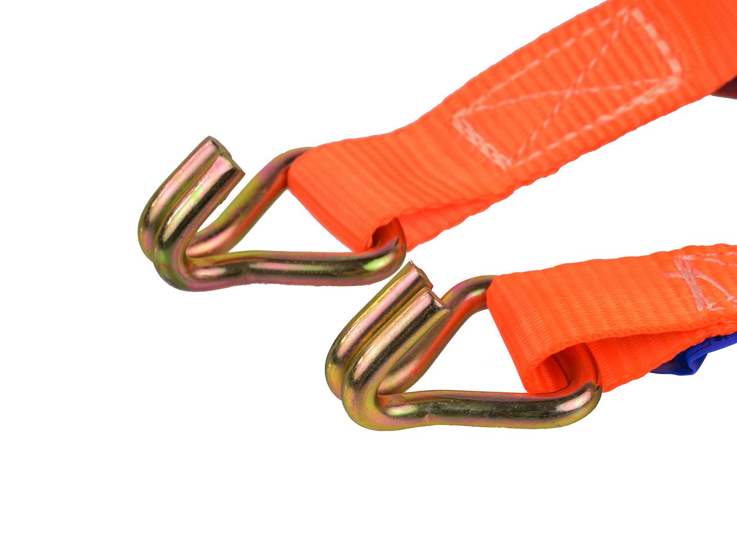Ratchet Tie-Down Strap with J Hooks, 6 m, 1 T, 25 mm
