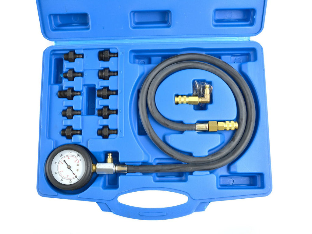 Engine oil pressure tester (expanded set)