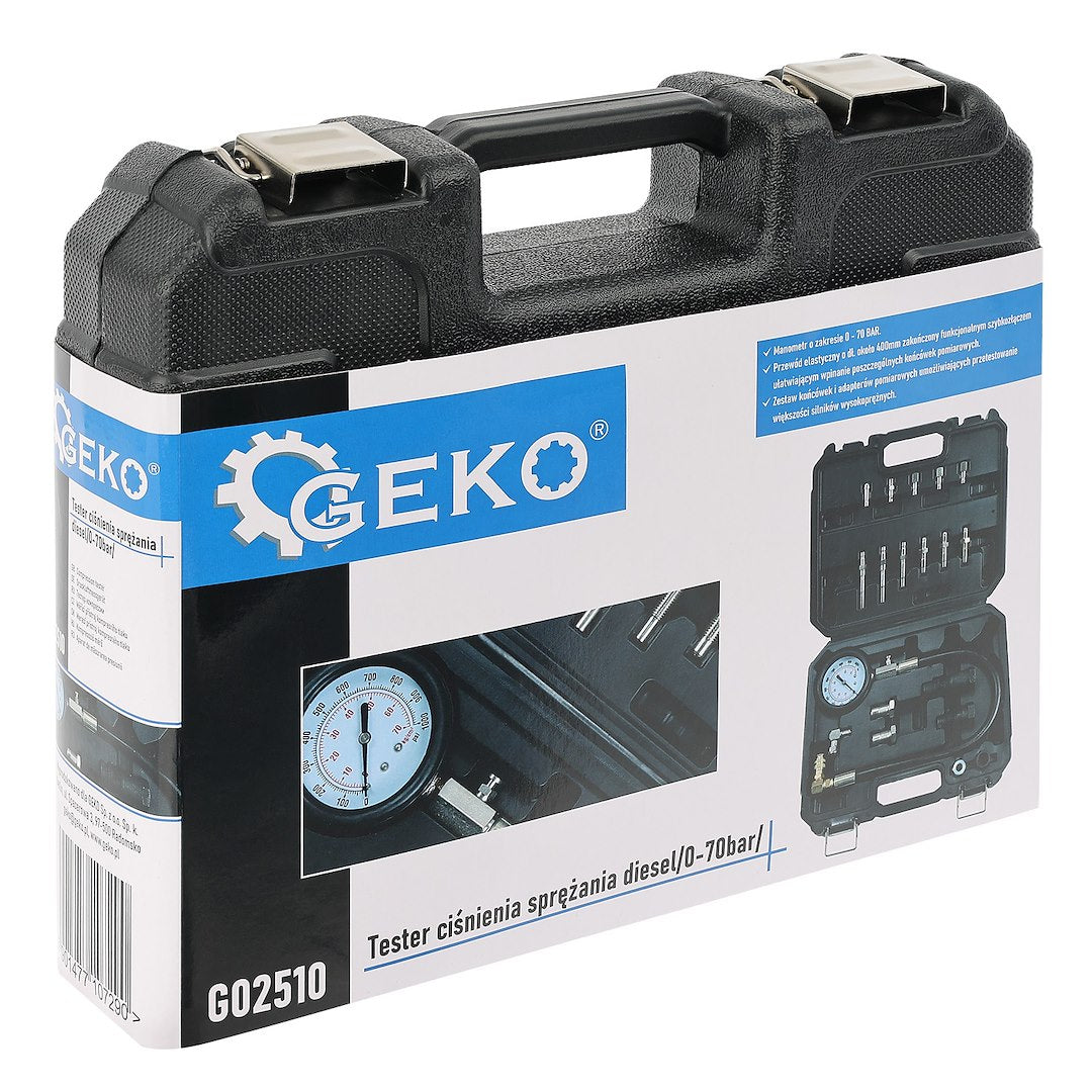 Cylinder pressure gauge for diesel trucks
