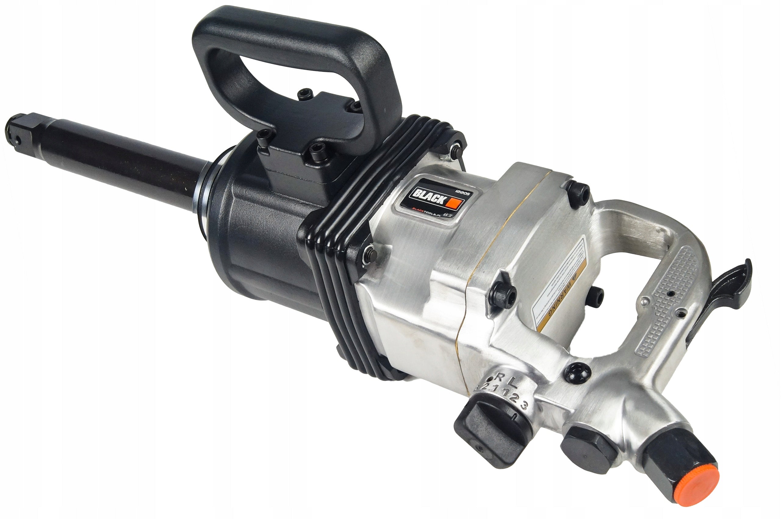 Löökõhukruvikeeraja 2 padruniga 4950Nm Black