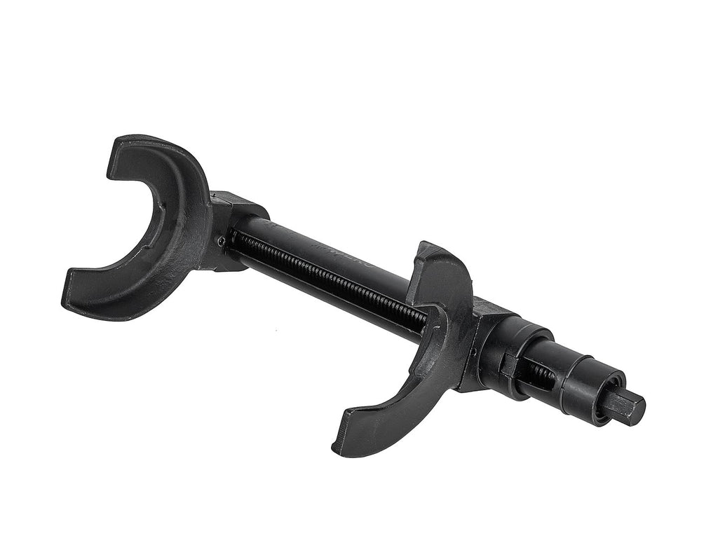 Interchangeable fork spring compressor