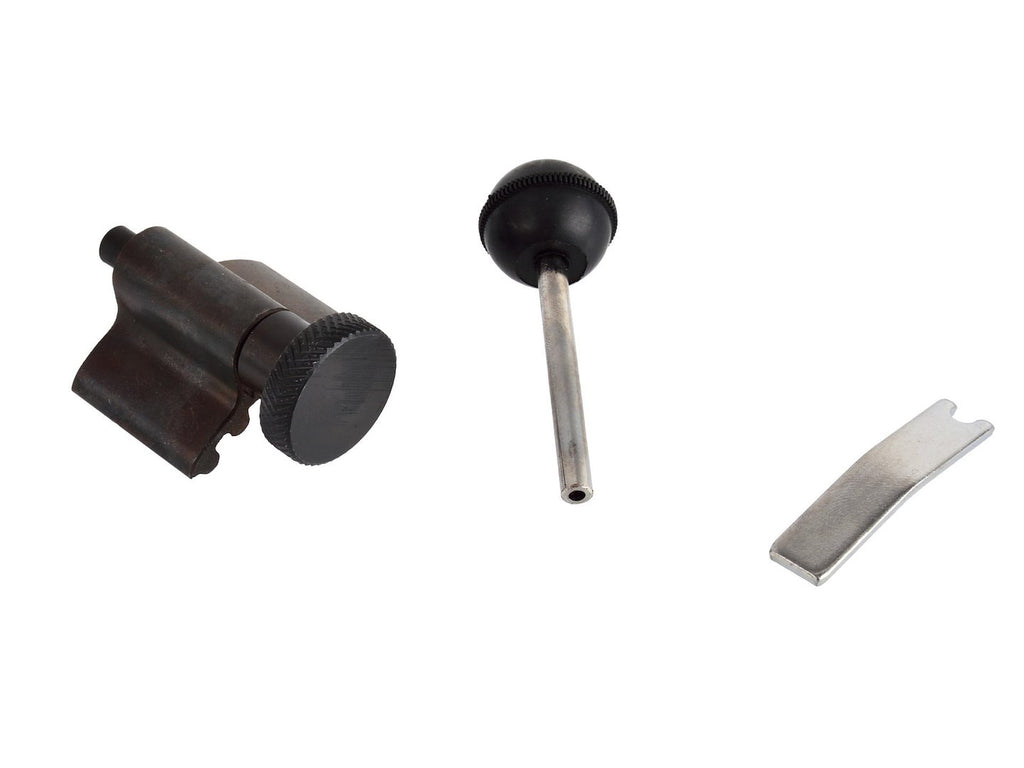 Crankshaft Locking Tool Set with Steel Plate, 3 pcs