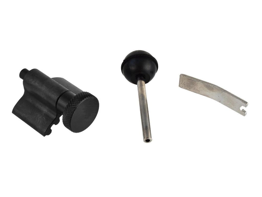Crankshaft Locking Tool Set with Steel Plate, 3 pcs