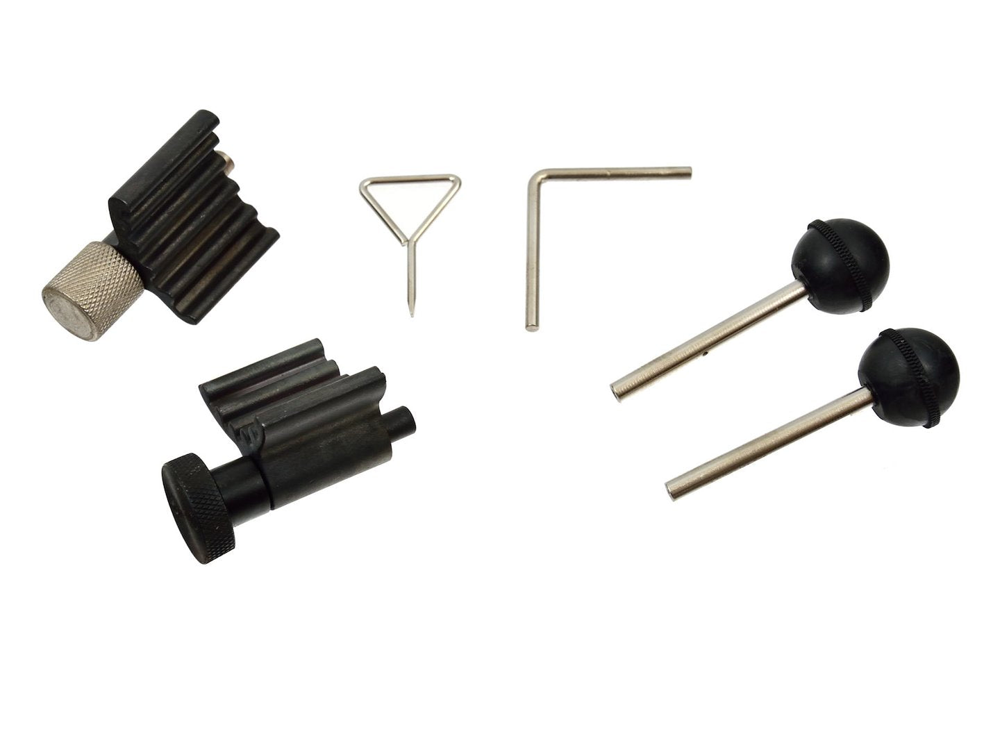 Crankshaft Locking Tool Set with Steel Plate, 6 pcs