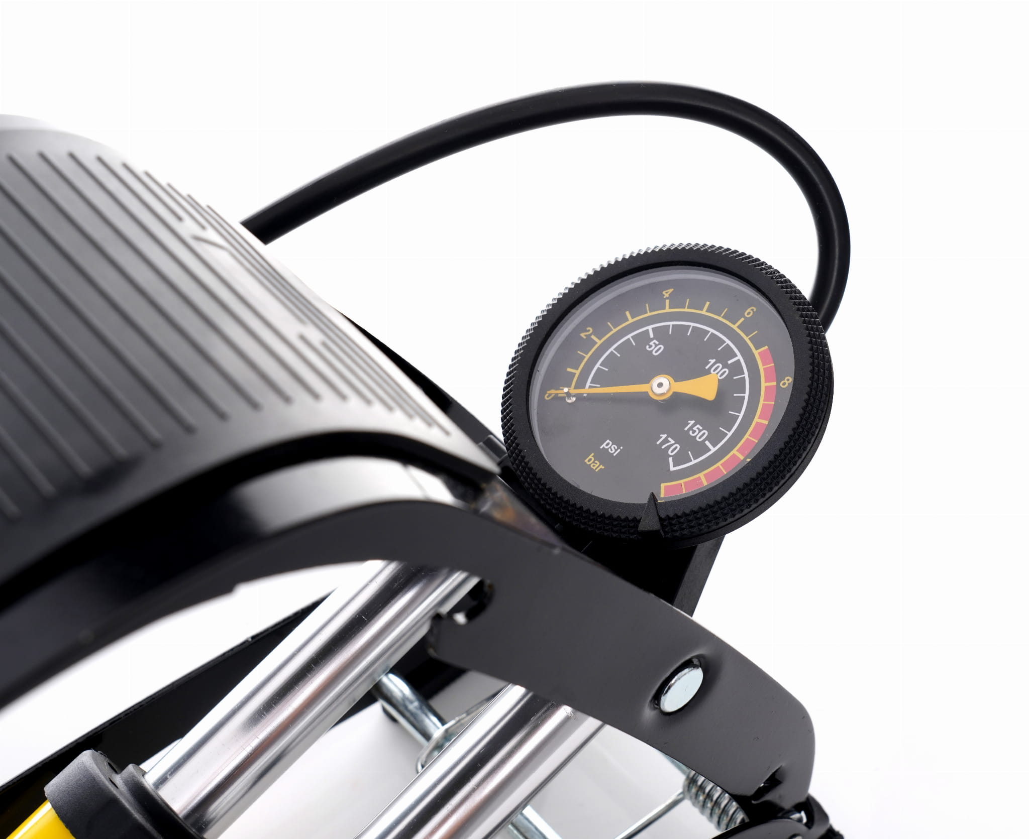 FOOT PUMP WITH PRESSURE GAUGE KD11824