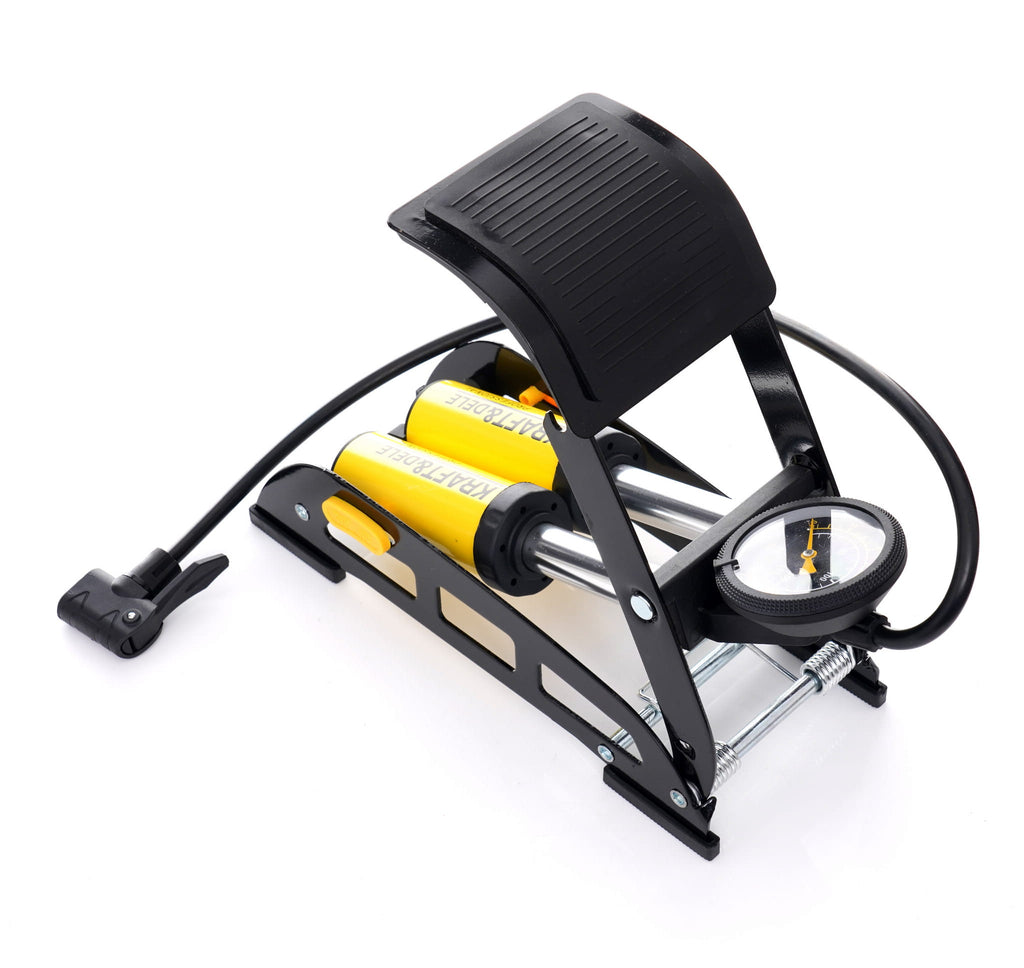 FOOT PUMP WITH PRESSURE GAUGE KD11824