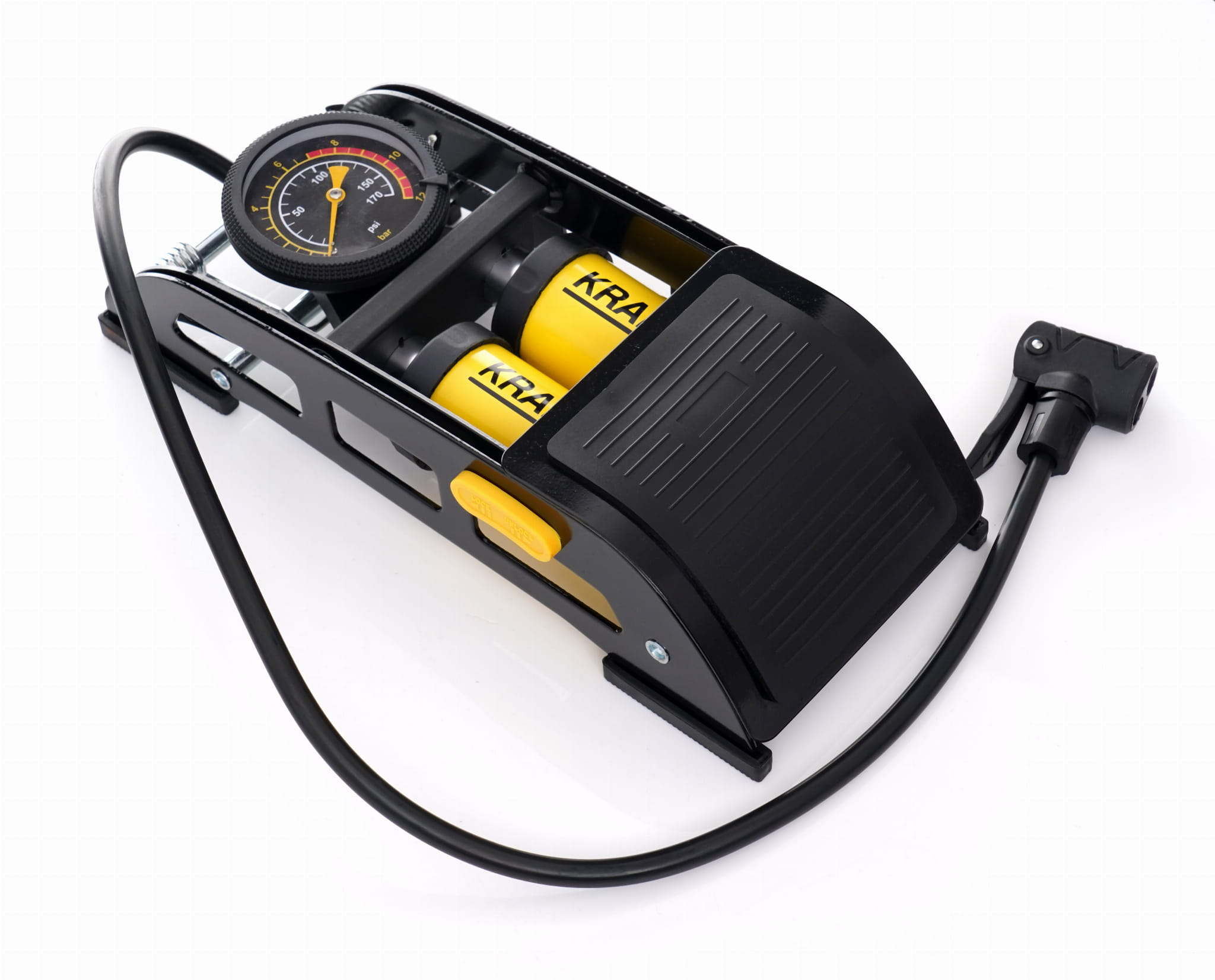 FOOT PUMP WITH PRESSURE GAUGE KD11824