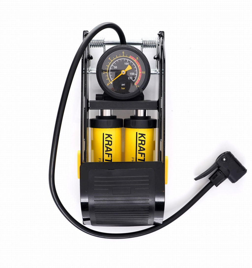 FOOT PUMP WITH PRESSURE GAUGE KD11824