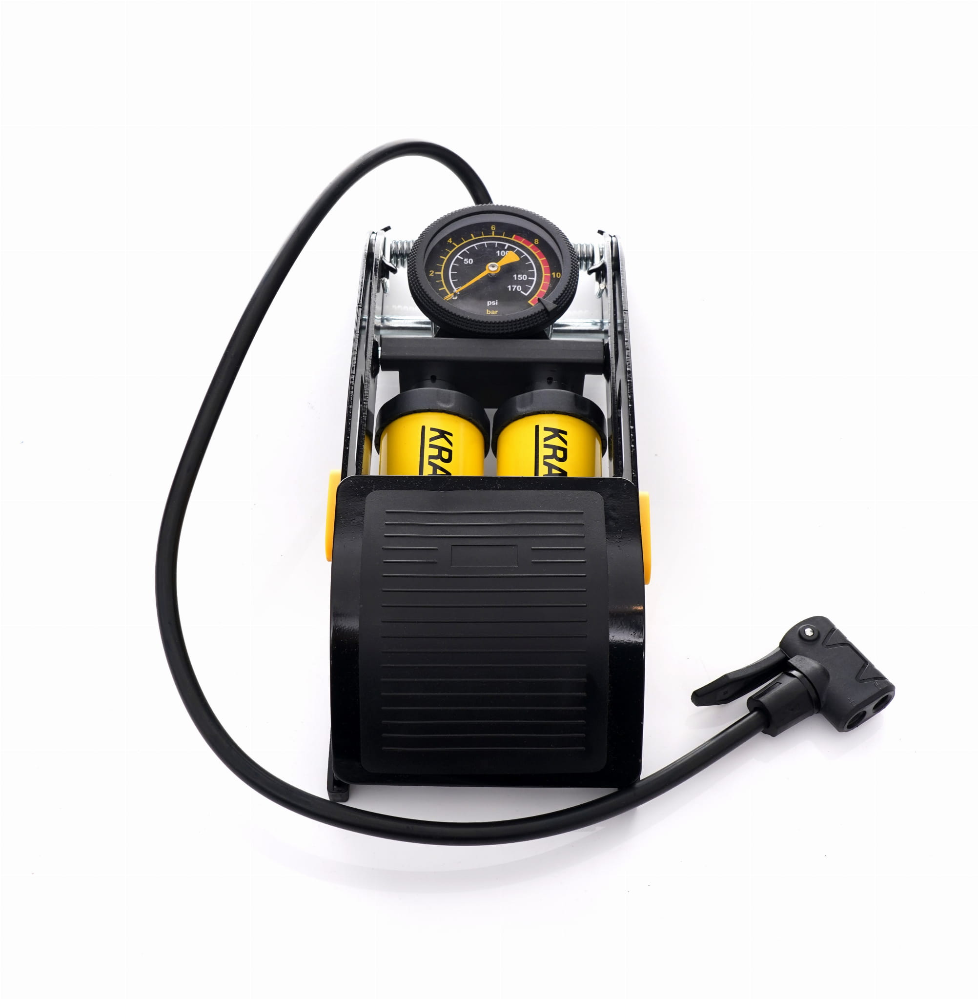 FOOT PUMP WITH PRESSURE GAUGE KD11824