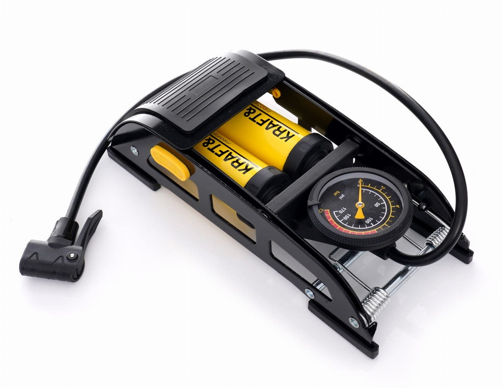 FOOT PUMP WITH PRESSURE GAUGE KD11824