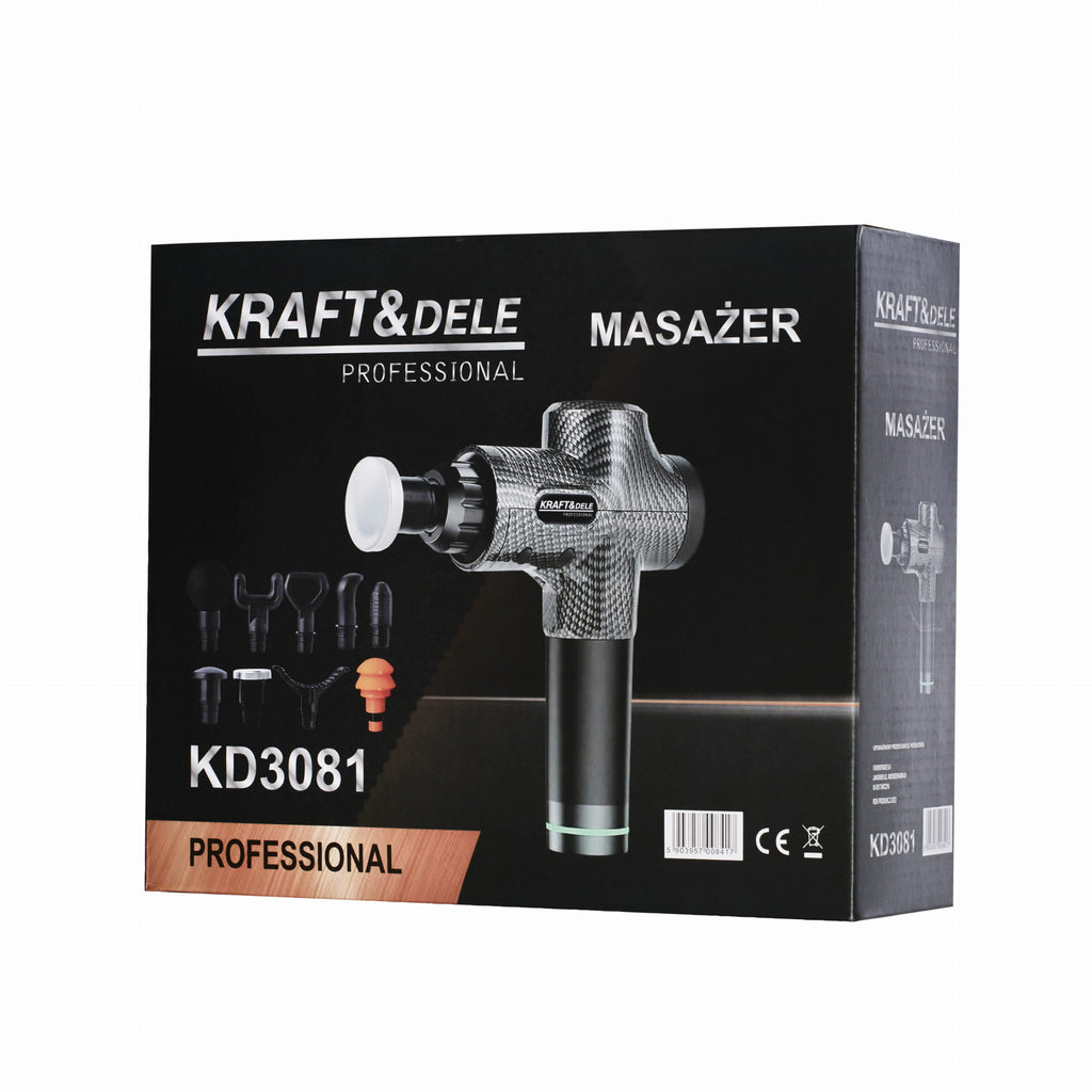 MASSAGER 125W 9PCS KD3081