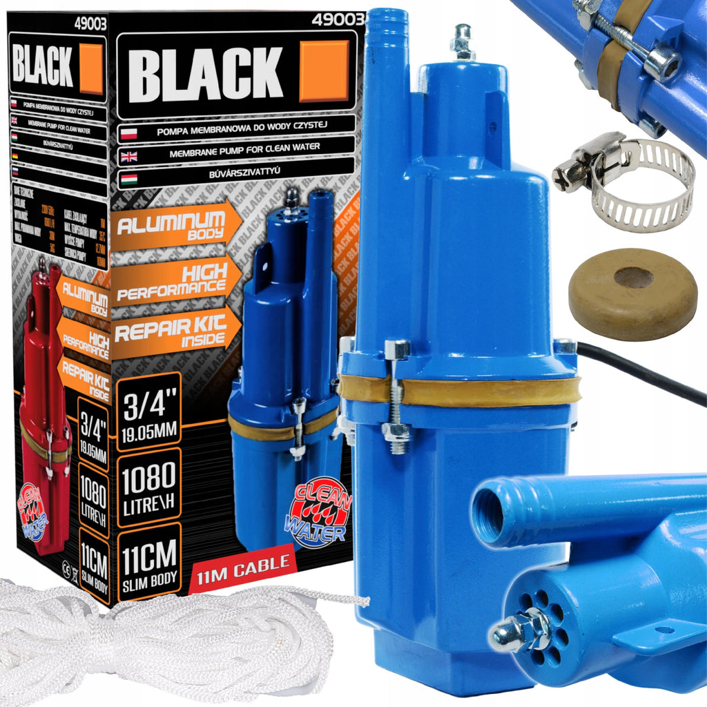 Süvaveepump Nurek 495W Black Ruska 11m (VA14)